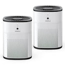 2 Pack CHIVALZ Air Purifiers for Bedroom with True HEPA Filter - Like New