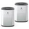 2 Pack CHIVALZ Air Purifiers for Bedroom with True HEPA Filter - Like New