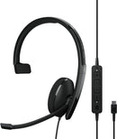 EPOS Sennheiser Adapt 130T 1000903 Wired Headset USB-C Connectivity - Black - Brand New