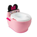 DISNEY MINNIE MOUSE POTTY CHAIR & TODDLER TOILET SEAT PLASTIC WHITE/PINK - Brand New
