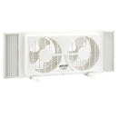 Torando 9-Inch Dual Window Fan 2-Speed Adjustable, 22-33 Expandable, 60W White - Brand New