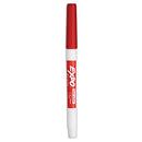 EXPO 86002 SANFORD EXPO LOW ODOR DRY ERASE MARKER FINE POINT RED BOX OF 12 - Brand New