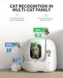 PETKIT 2025 PUROBOT MAX PRO AI CAMERA SELF CLEANING CAT LITTER 210° WIDE ANGLE - Like New