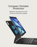 BELKIN CRADLE KEYBOARD FOLIO 10TH GEN MAGNETIC STAND BBZ002TT-V1-BLACK - BLACK - Like New