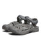 1016733 KEEN Women's Rose Casual Closed Toe Sandals Gargoyle/Raven Size 8.5 - Like New