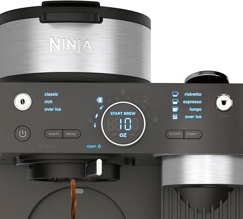 Ninja CFN602 Espresso & Coffee Barista System with Ristretto Function - Like New