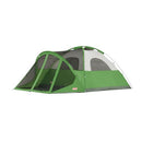 COLEMAN EVANSTON TENT WITH SCREEN ROOM 6 WEATHERPROOF SETS UP IN 15 MINS - GREEN - Like New