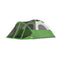 COLEMAN EVANSTON TENT WITH SCREEN ROOM 6 WEATHERPROOF SETS UP IN 15 MINS - GREEN - Like New