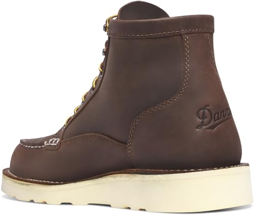 15588 DANNER 6” BULL RUN GTX WORK BOOTS MEN OILED FULL-GRAIN LEATHER BROWN 11 - Like New