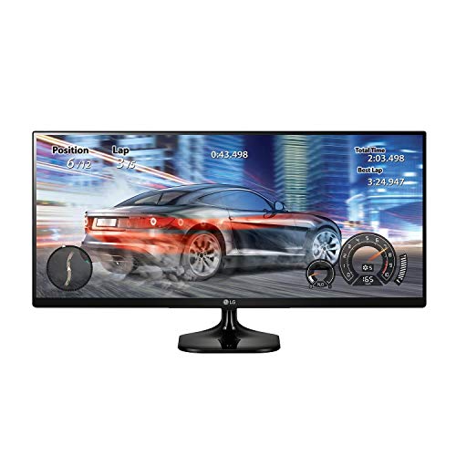 LG 25UM58-P UltraWide Monitor 25'' 21:9 FHD IPS Display sRGB 99% Black - Like New