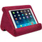 ONTEL BURGANDY PILLOW PAD TABLET STAND, 3 VIEWING MULTI-ANGLE - BURGUNDY - Like New