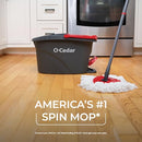 O-Cedar EasyWring Microfiber Spin Mop, Bucket Floor Cleaning System 50335649 - Brand New