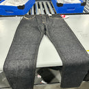DIESEL 1995 STRAIGHT JEANS - SIZE: MEN W34X32L - DARK PITCH BLACK - Brand New