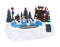 TOP TREASURES CHRISTMAS SHOP WITH MOVING SWANS - ANIMATED LIGHTED, MULTICOLOR - Like New
