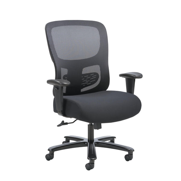 HON Sadie Big and Tall Office Chair Ergonomic Chair Mesh Back - BLACK - Like New