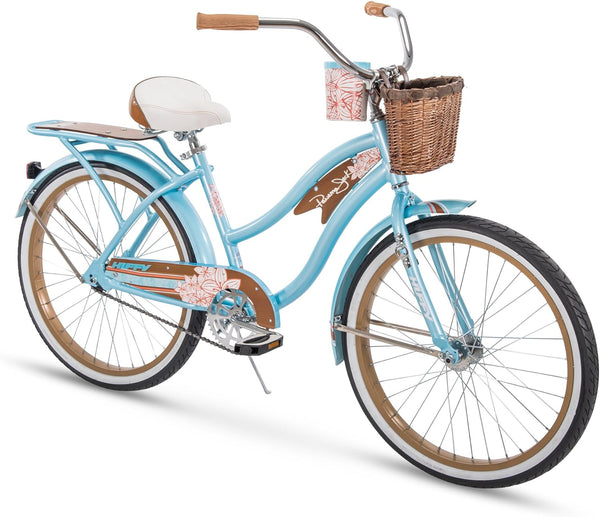 Huffy 24" Panama Jack Women's Beach Cruiser Bike - Sky Blue - Like New