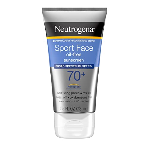 KENVUE NEUTROGENA SPORT FACE SUNSCREEN BROAD SPECTRUM SPF 70+ 2.5 FL OZ - Like New
