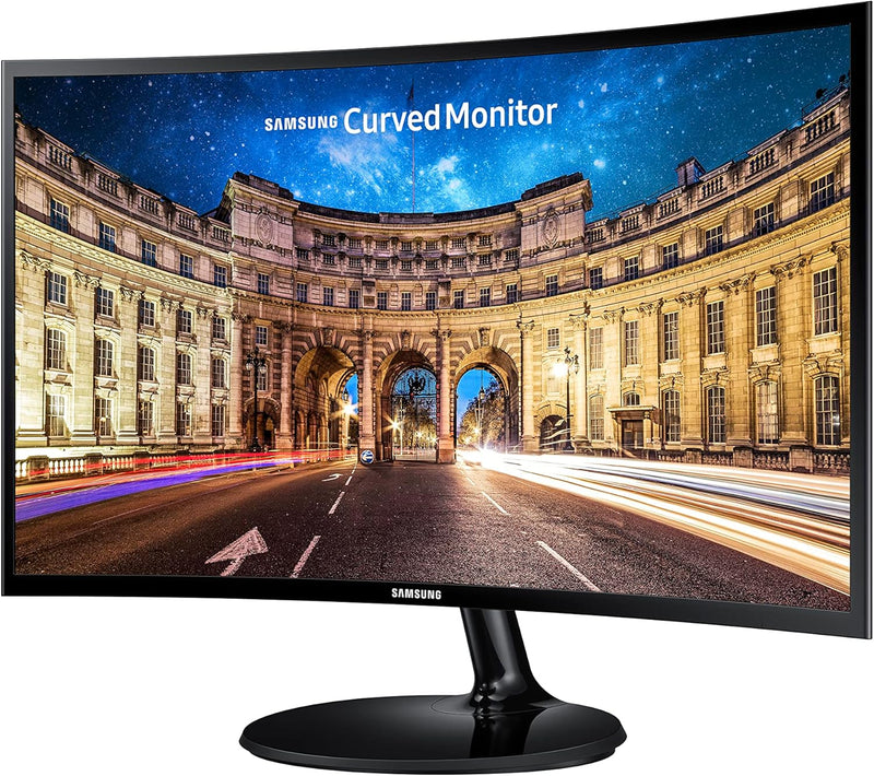 Samsung CF390 Series 27" FHD Curved Desktop Monitor C27F390FHN - Black Like New