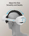Anker 511 Head Strap Compatible with Oculus Quest 2, Adjustable Size - White - Like New