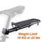 CYCLINGDEAL BICYCLE BIKE SEATPOST MOUNT REAR BACK CARGO PANNIER RACK - BLACK - Like New