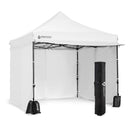 ARROWHEAD OUTDOOR 10'x10' HEAVY-DUTY POP-UP CANOPY, KGS0393U V2 - WHITE - Like New