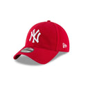 NEW ERA NEW YORK YANKEES FASHION CORE CLASSIC RED 9TWENTY ADJUSTABLE HAT - Brand New