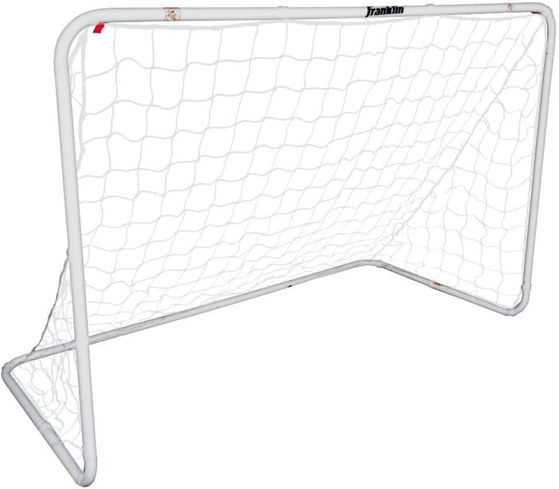 FRANKLIN SPORTS COMPETITION SOCCER GOALS - 12' X 6' - WHITE - Scratch & Dent