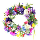 YIIA Ardmore Spring Front Door Wreath 20 Inch - Spring Flower Wreath - Brand New