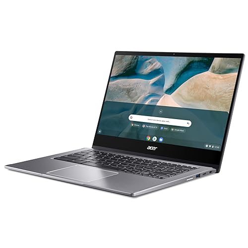 ACER SPIN 14" FHD TOUCH AMD 3250C 8GB 128GB CHROMEOS, SILVER, CP514-1H-R22H - Like New