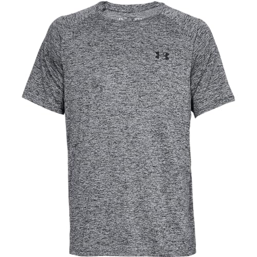 UNDER ARMOR UNDER ARMOUR MEN'S TECH 2.0 V-NECK SHORT-SLEEVE T-SHIRT - GRAY M - Brand New
