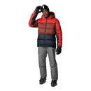 COLUMBIA MEN'S SLOPE STYLE JACKET - SIZE: MEN M - SAIL RED/ SPICE/ BLACK - Brand New