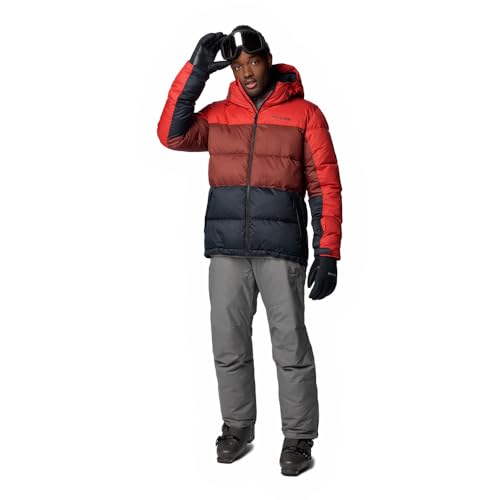 COLUMBIA MEN'S SLOPE STYLE JACKET - SIZE: MEN M - SAIL RED/ SPICE/ BLACK - Brand New