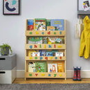 Tidy Books Gray ABC Bookshelf for Kids - Gray, Pink Alphabet - Brand New