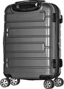 Olympia U.S.A. Nema Expandable Hardside Spinner Luggage TSA Lock 22 inch - Black - Like New