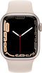For Parts: APPLE WATCH SERIES 7 GPS 41MM STARLIGHT ALUMINUM CASE - PHYSICAL DAMAGE