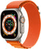 Apple Watch Band Alpine Loop band 49mm Small MQDY3AM/A - Orange Like New