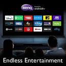 BENQ TRUE 4K HDR-I SMART PROJECTOR ANDROID TV LUMENS TK850I - WHITE - Like New