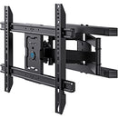 PERLESMITH FULL MOTION TV WALL MOUNT 37-80" TV, 132LBS, PSLFK5 - BLACK - Like New