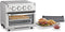 Cuisinart Air Fryer Toaster Oven Bake Grill Broil 8-1 Oven TOA-70 - Silver - Brand New