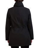353SP672 COLE HAAN WOMEN'S ADJUSTABLE UNLINED PACKABLE COAT BLACK SIZE M - Brand New