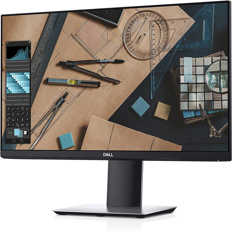 For Parts: DELL 23" FHD 1920X1080 60Hz IPS Monitor P2319H - Black PHYSICAL DAMAGE