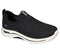 124409 Skechers Women's Go Walk Arch Fit Iconic Black/White 13 Wide - Like New