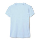 FRENCH TOAST TODDLER GIRLS SHORT SLEEVE PETER PAN COLLAR POLO - SIZE L - BLUE - Brand New