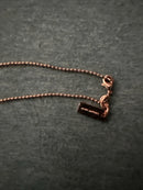 MARC JACOBS RARE WISHBONE NECKLACE, 17" - ROSE GOLD - Like New