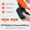 SuperHandy Snow Thrower Power Shovel 4Ah DC 20V Upgraded Design - ORANGE - Like New