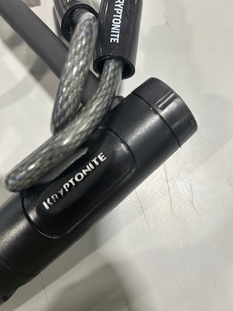 KRYPTONITE MASTER LOCK - BLACK AND GRAY - Like New