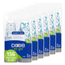 Dixie To Go Paper Coffee Cups 12 oz 156 Count 6 packs of 26 cups B008R6LOBS - Brand New