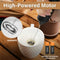 YSSOA ELECTRIC MILK FROTHER BATTERY AUTOMATIC FOAM WHISK MIXER - BLACK - Like New