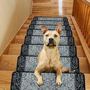 Qingbei Rina Carpet Stair Treads Non Slip Indoor Stair Runner 8.5’’x26’’, 14 Pcs - Brand New