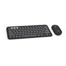 LOGITECH PEBBLE 2 COMBO KEYBOARD MOUSE SLIM QUIET WIRELESS MACOS 920-012200 - Like New